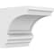 Ekena Millwork Standard Diane Architectural Grade PVC Corbel, 5"W x 6"D x 6"H CORP05X06X06DIA - alternate 1